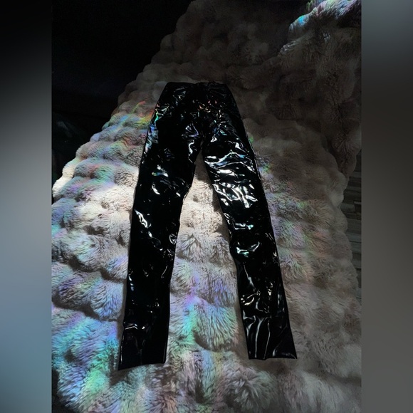 NWT COMMANDO PATENT FAUX LEATHER PERFECT CONTROL LEGGINGS, BLACK Medium - Picture 10 of 11